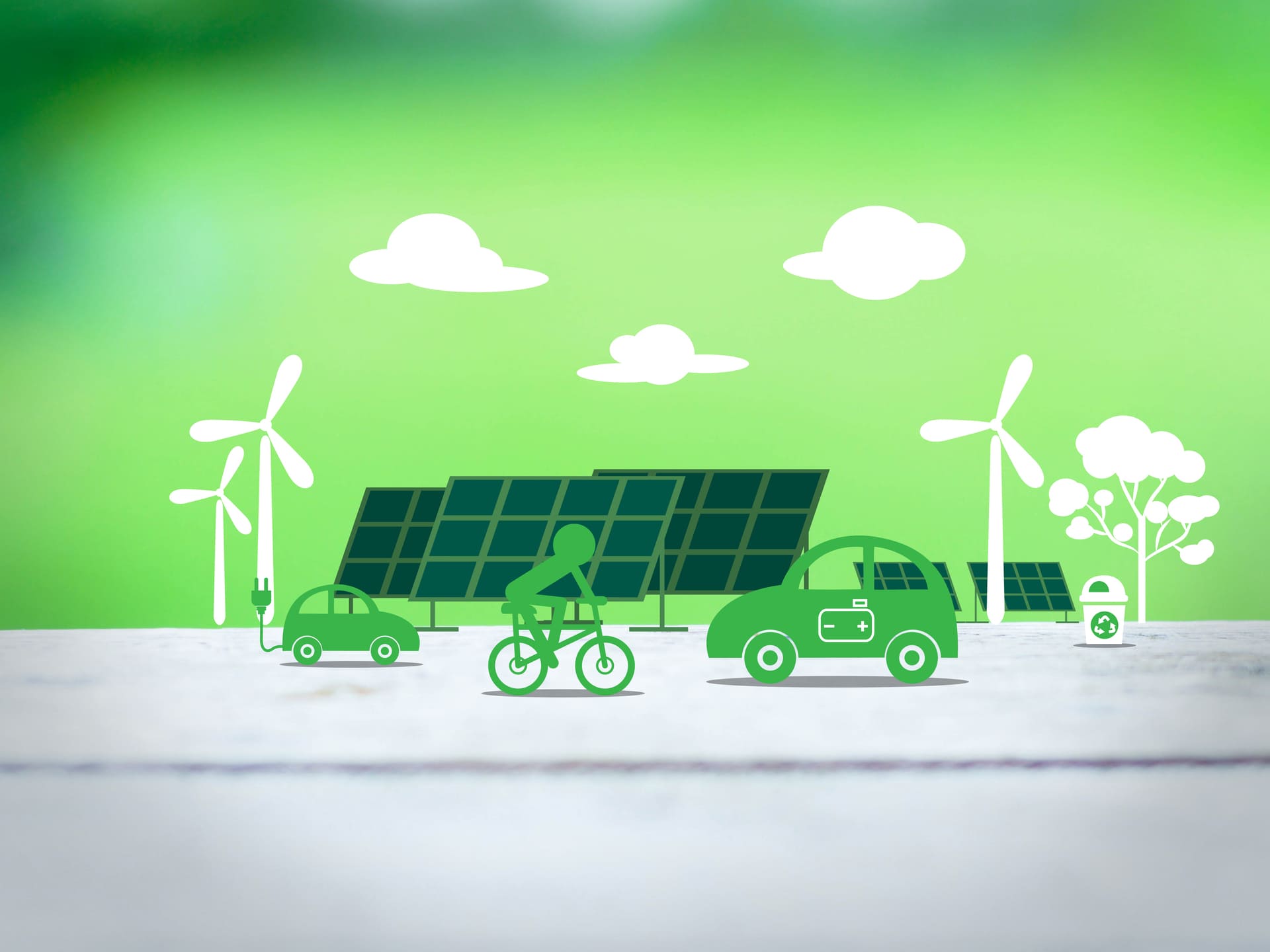 Чистая энергия и экологически чистые автомобили